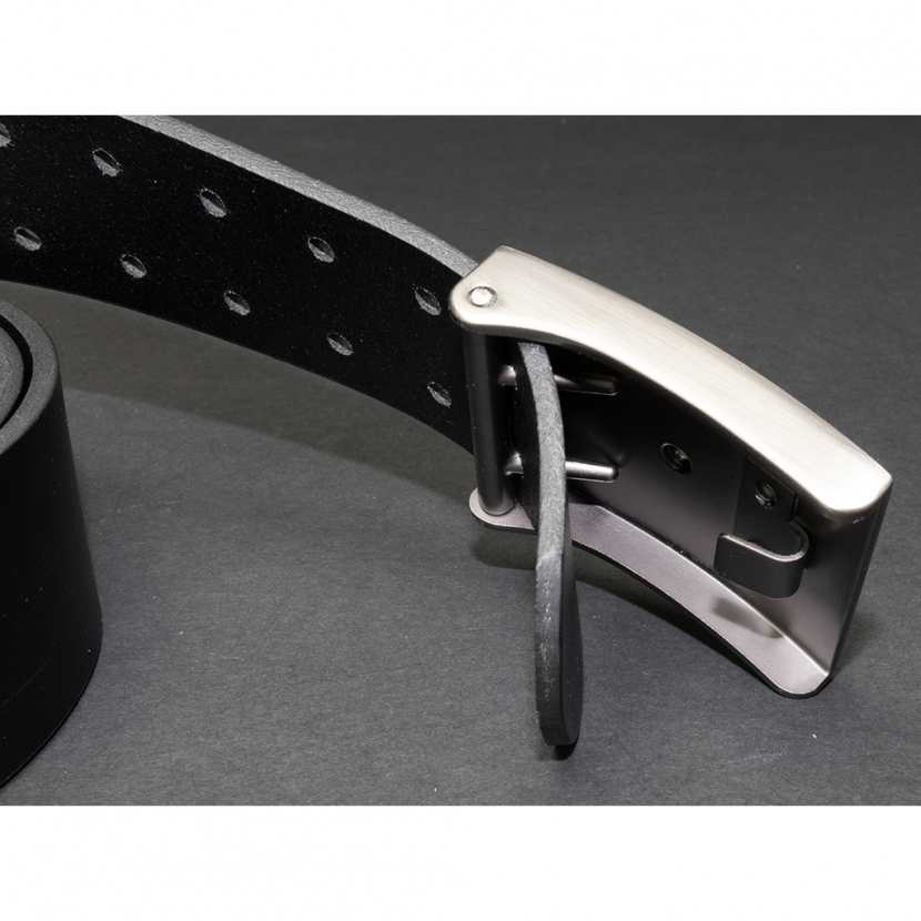 Opasek kožený policejní Policie 4,5 cm - černý, 130 - Obrázek 4