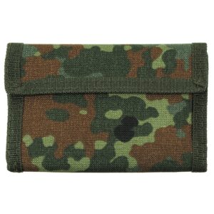 Peněženka na suchý zip - flecktarn