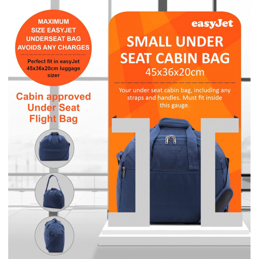 Cestovní taška Aerolite 618 - navy - Obrázek 5