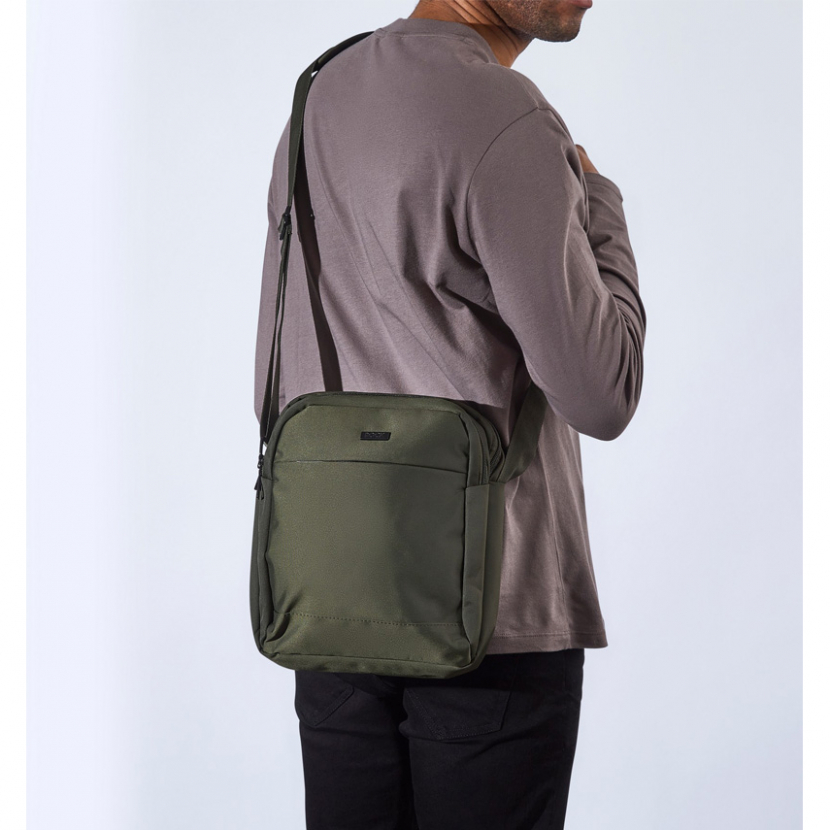 Taška přes rameno Rock 0049 - olivová - Obrázek 6