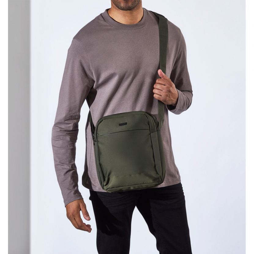 Taška přes rameno Rock 0049 - olivová - Obrázek 7