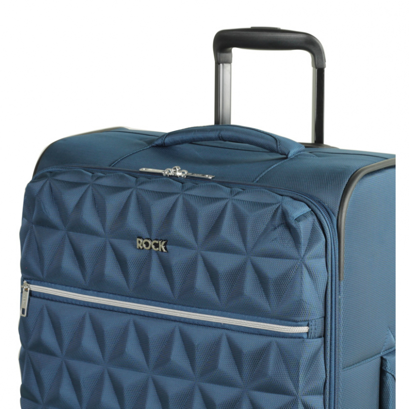 Cestovní kufr Rock 0207/3 61 l - modrý - Obrázek 4
