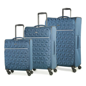 Sada cestovních kufrů Rock 0207/3 34-97 l - modrá