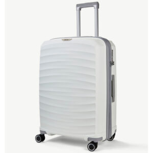 Cestovní kufr Rock 0212/3 74-85 l - bílý