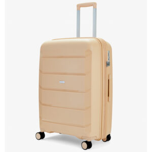 Cestovní kufr Rock 0239/3 58-67 l - béžový