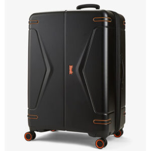 Cestovní kufr Rock 0251/3 107-119 l - černý