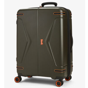 Cestovní kufr Rock 0251/3 72-80 l - olivový