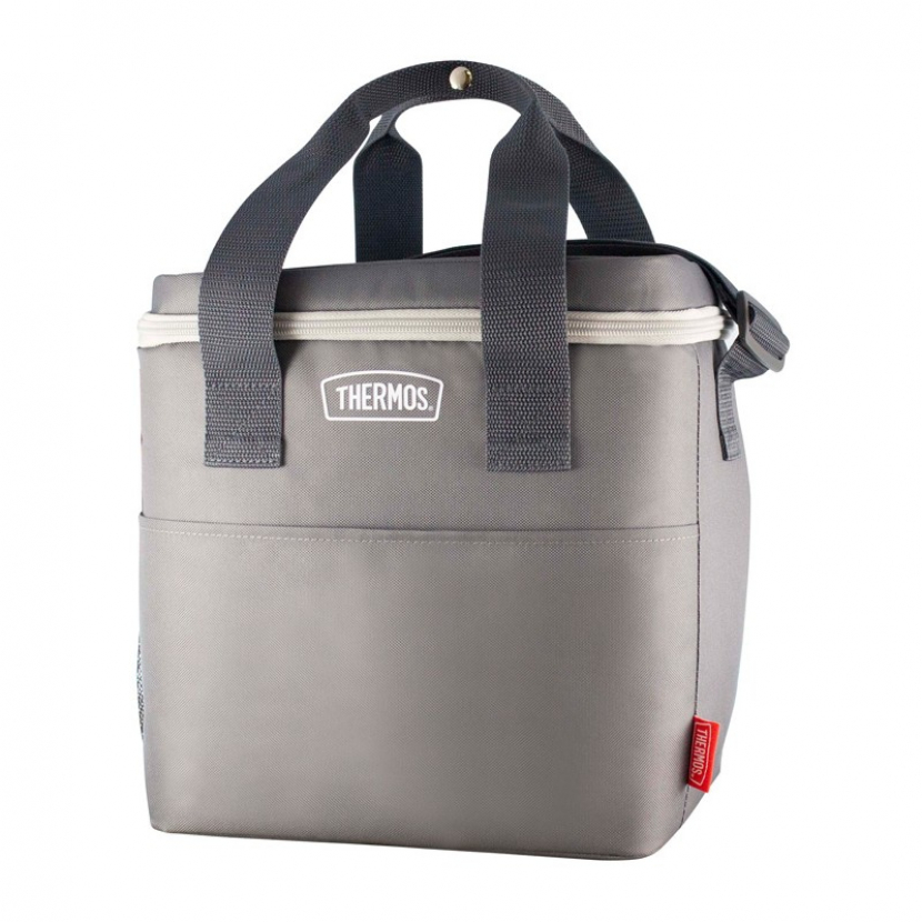 Termotaška na piknik Thermos BETA 12,5 l - šedá-hnědá