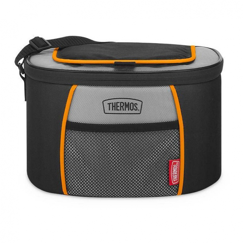 Termotaška bezešvá Thermos Element 5-5 l - černá-oranžová