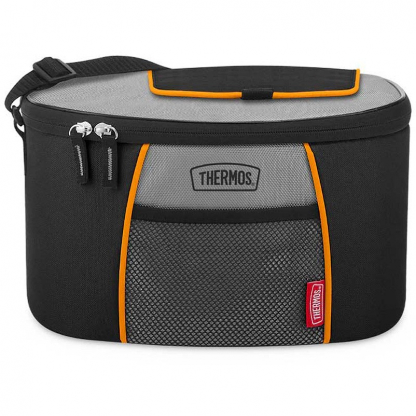 Termotaška bezešvá Thermos Element 5-7,5 l - černá-oranžová