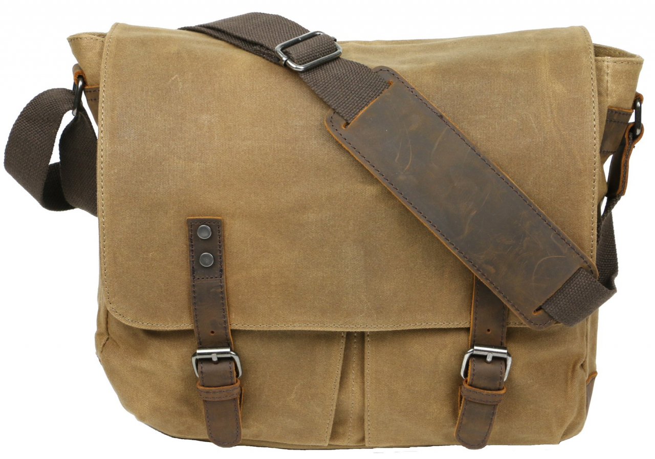 Taška přes rameno Scippis Japoon Messenger Bag - olivová - Obrázek 2