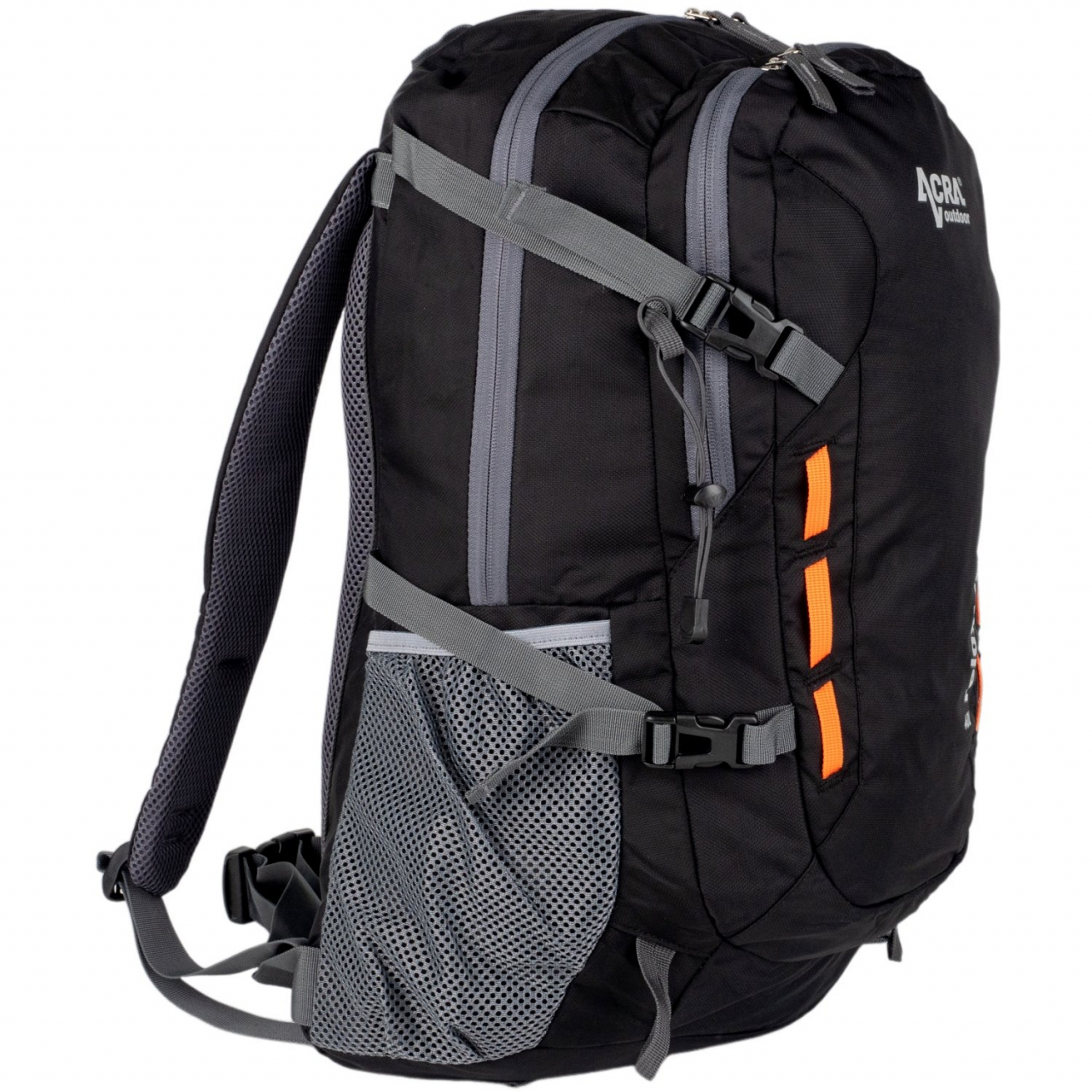 Batoh turistický Acra Relaxing 40 l - černý - Obrázek 5