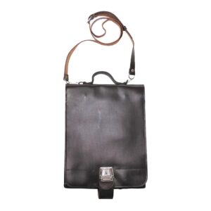 Brašna ČSSR Topo (barex) na dokumenty Typ 2 - hnědá