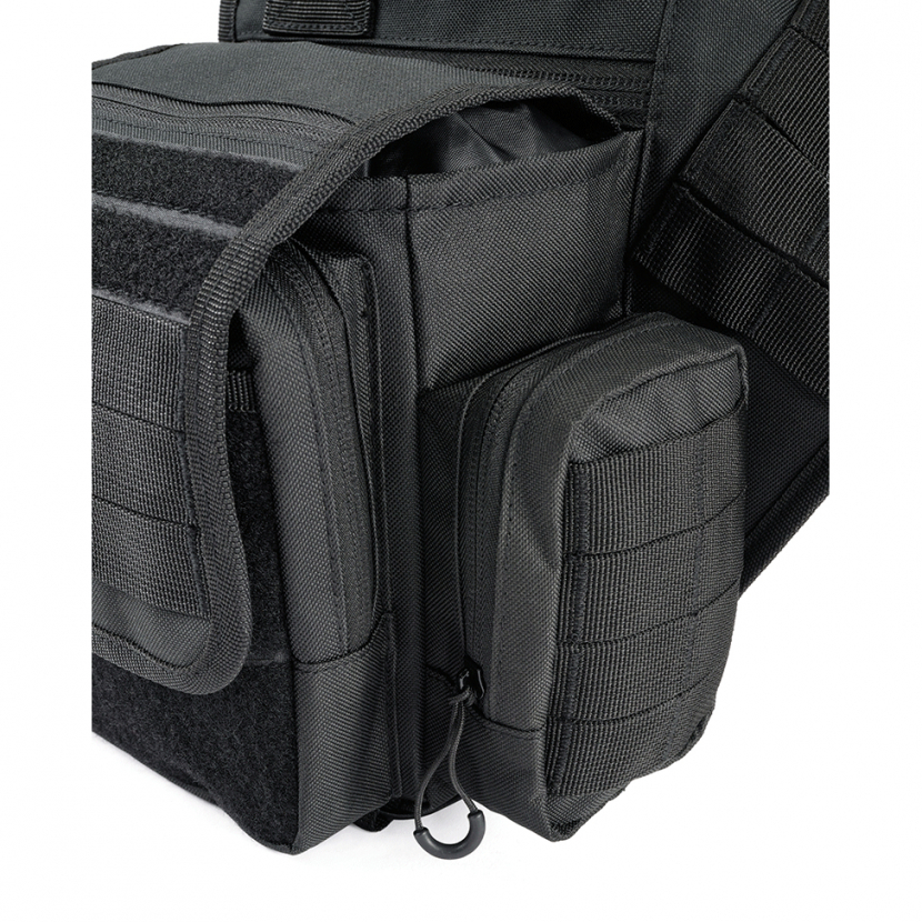 Boková taška Brandit Travel Side Bag - černá - Obrázek 3