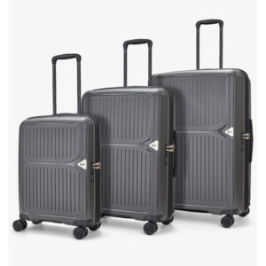 Sada cestovních kufrů Rock Vancouver PP - tmavě šedá