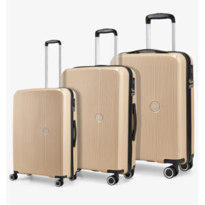 Sada cestovních kufrů Rock Hudson PP - béžová