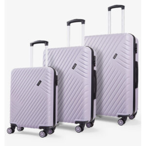 Sada cestovních kufrů Rock Santiago PP - světle fialová