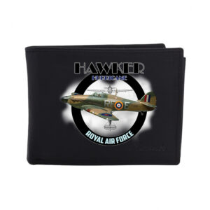 Kožená peněženka Striker Hawker Huricane - černá