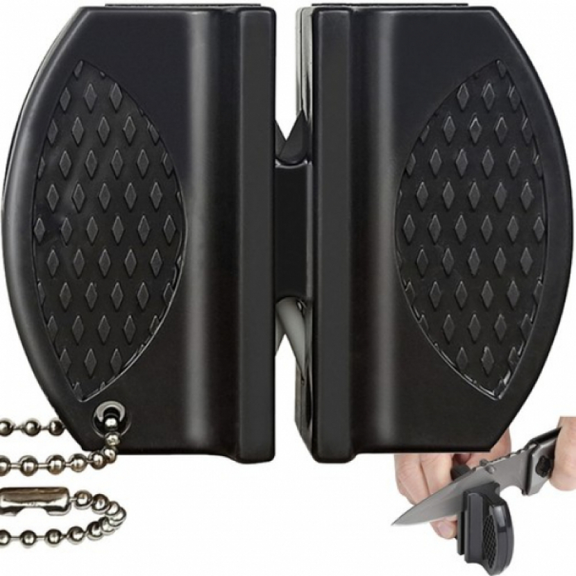 Brousek na nože oboustranný Trizand - černý