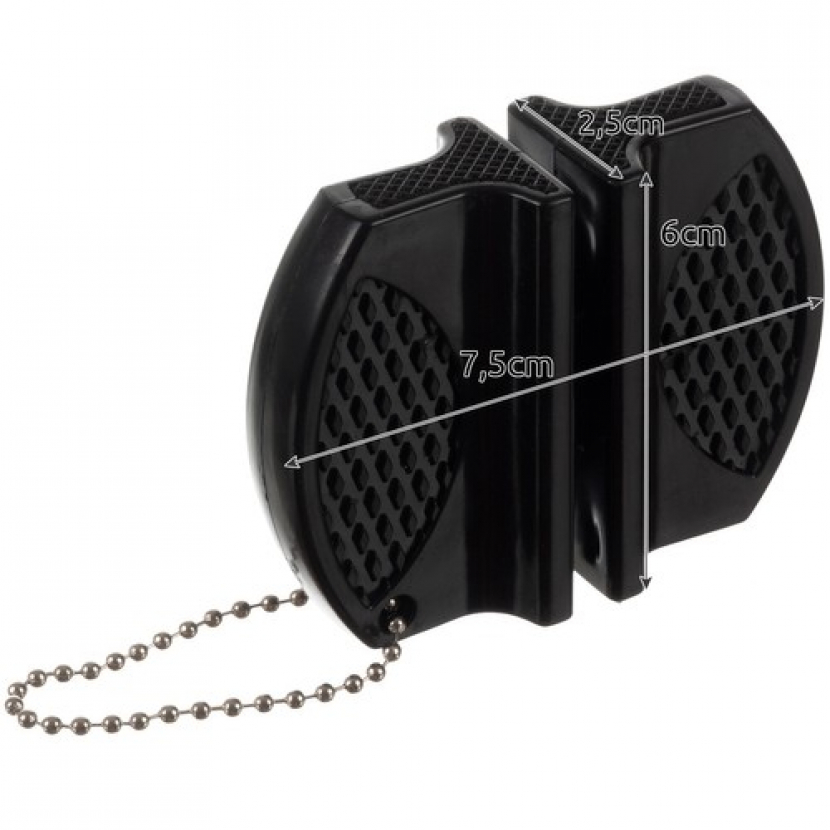 Brousek na nože oboustranný Trizand - černý - Obrázek 10