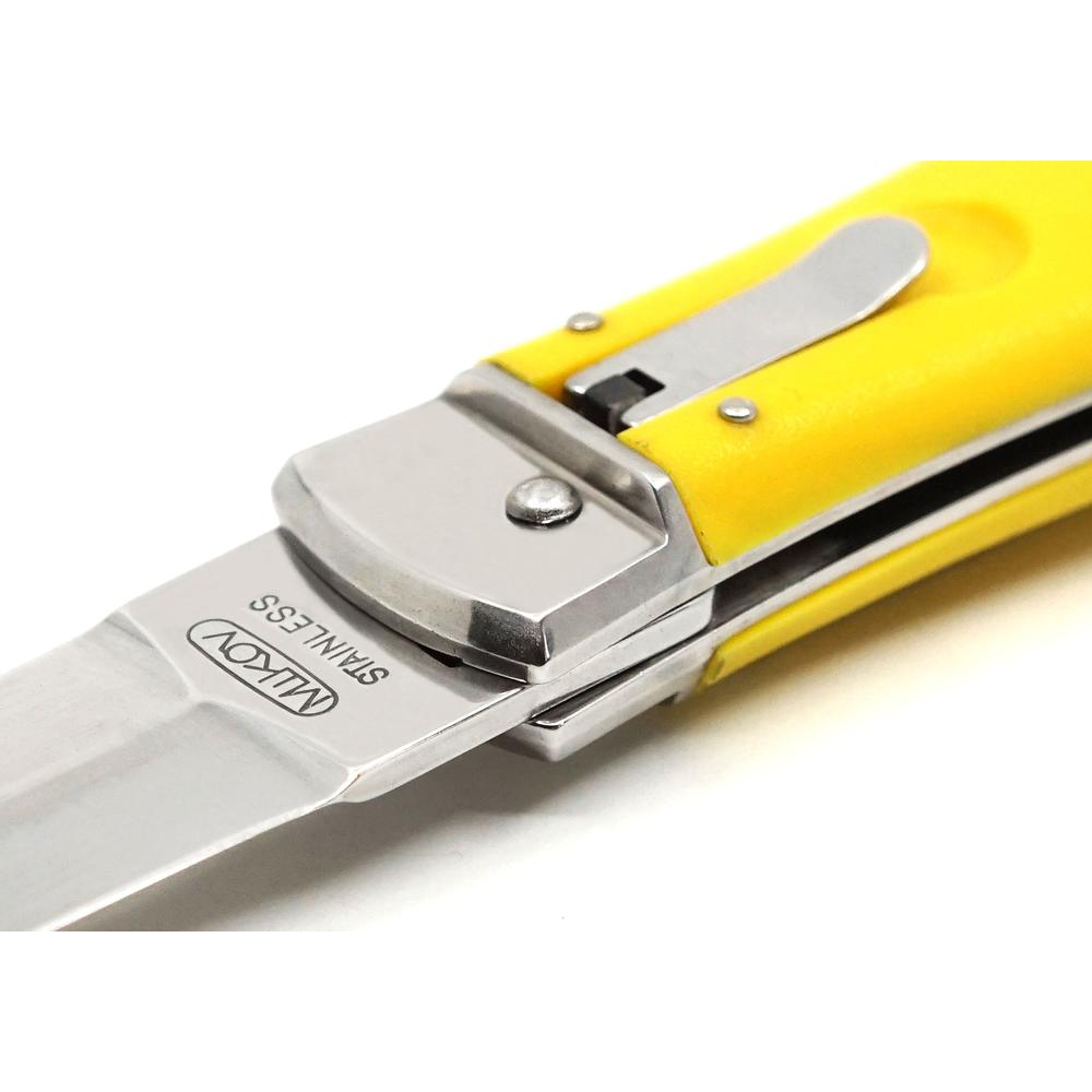 Nůž vyhazovací Mikov Predator 241-NH-1/N Klip - žlutý - Obrázek 7