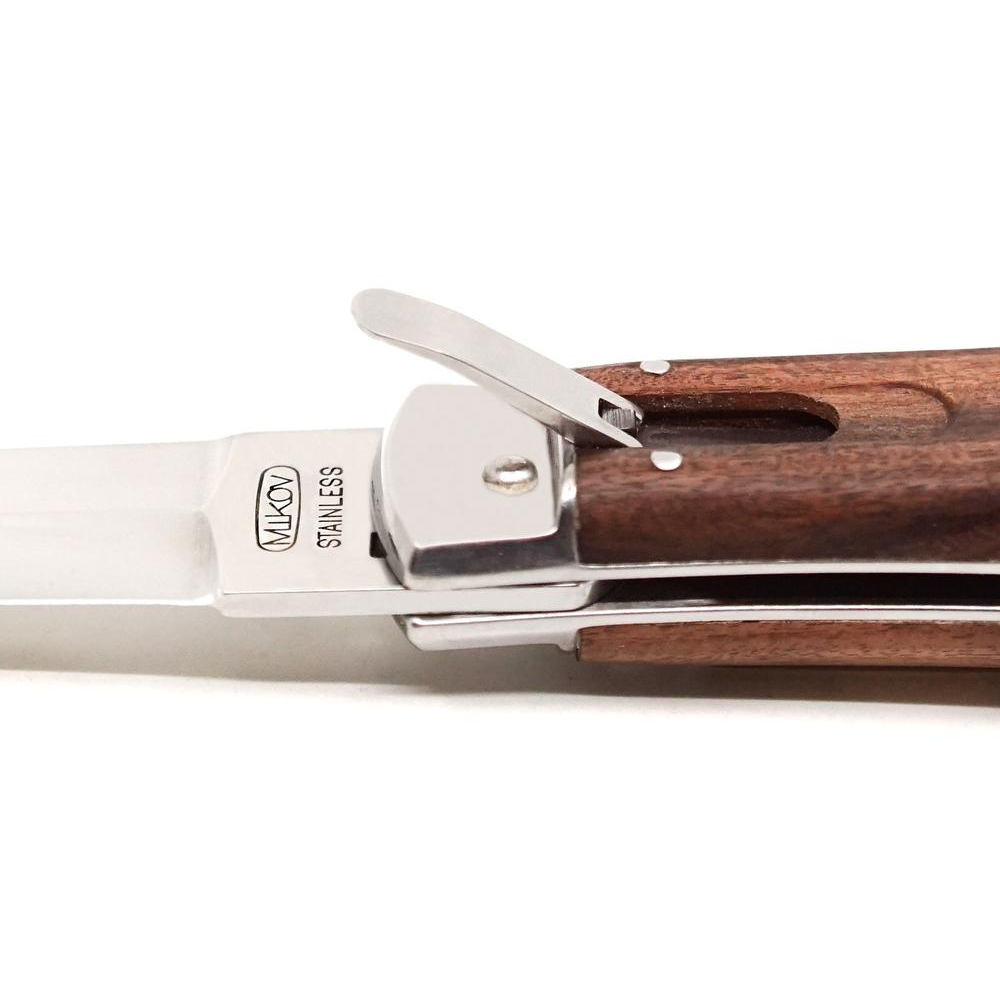 Nůž vyhazovací Mikov Predator 241-ND-1/N Klip - hnědý - Obrázek 7