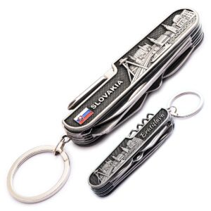 Nůž multifunkční Slovakia Bratislava - šedý