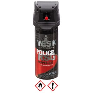 Obranný pepřový sprej Vesk KKS RSG-Police 50 ml Gel