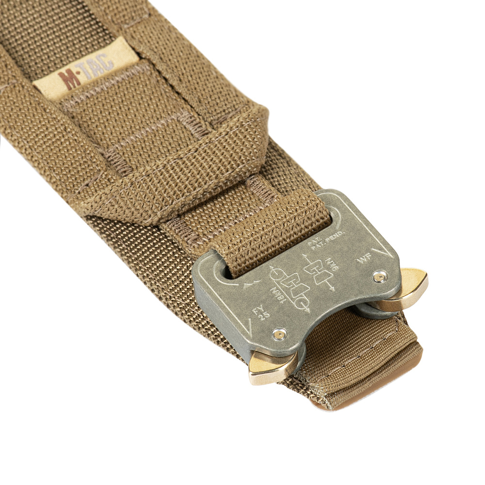 Opasek taktický M-Tac Range Belt Cobra Buckle Gen.IV - coyote, 3XL - Obrázek 5
