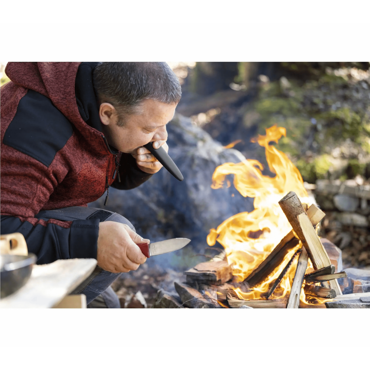 Nůž Victorinox Venture - červený-stříbrný - Obrázek 2