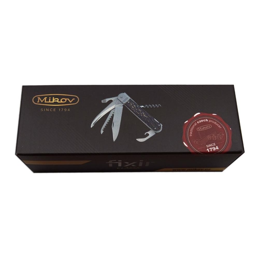 Nůž zavírací Mikov Fixir 1 - stříbrná-hnědá - Obrázek 3