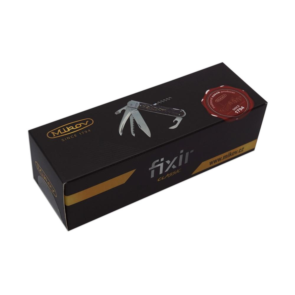 Nůž zavírací Mikov Fixir 5V - stříbrná-hnědá - Obrázek 3