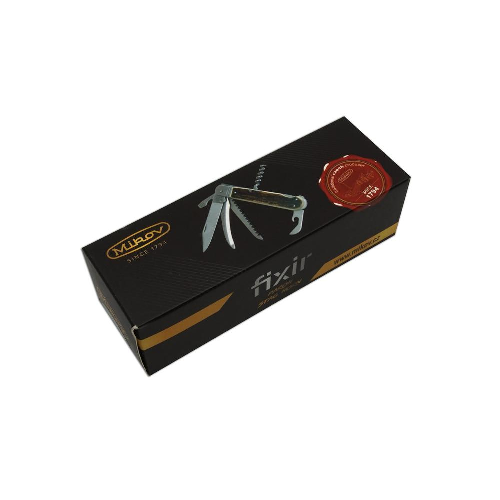 Nůž zavírací Mikov Fixir 6V KP - stříbrná-hnědá - Obrázek 3