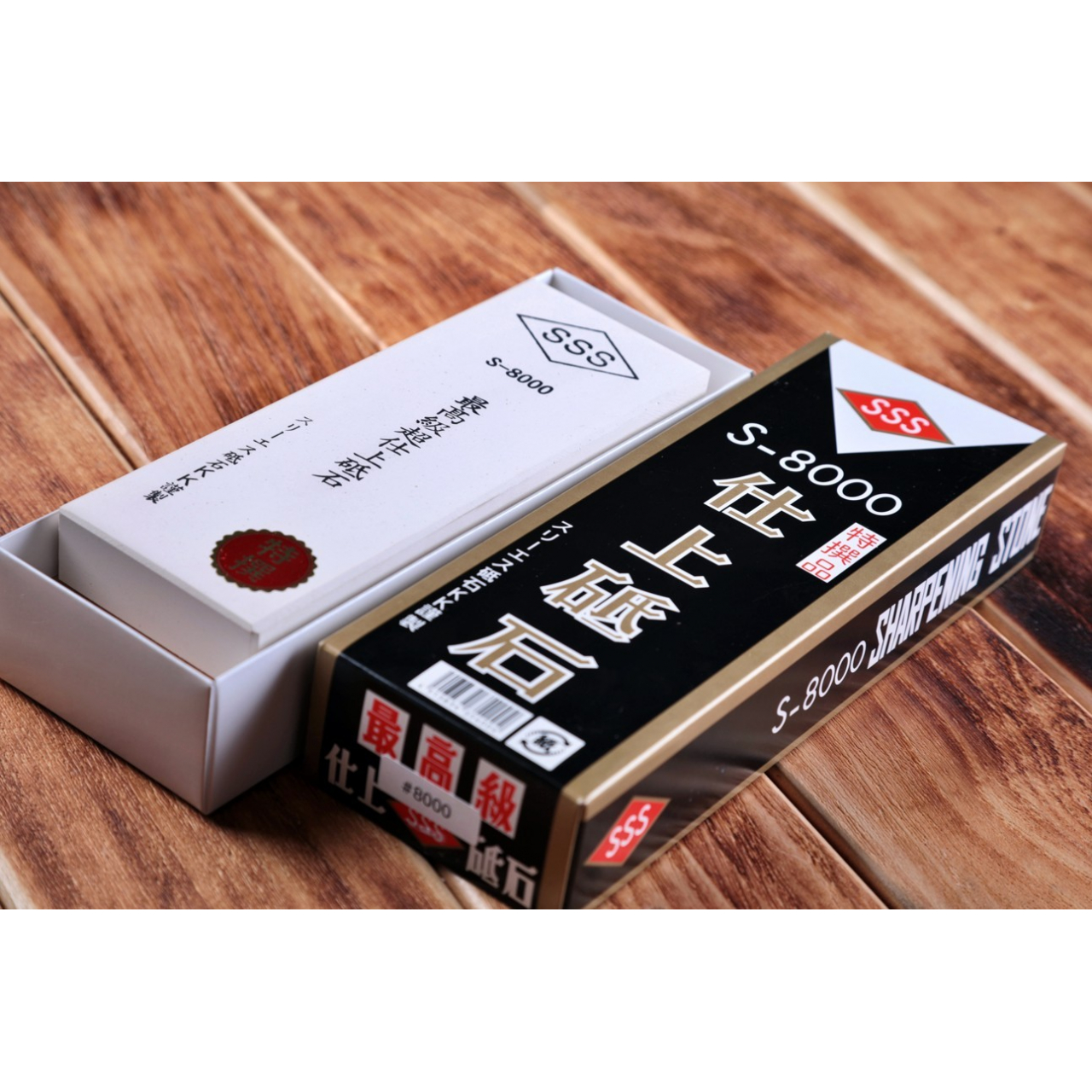 Brusný kámen Kiya Tokyo na cedrovém podstavci 8000 - šedý - Obrázek 2