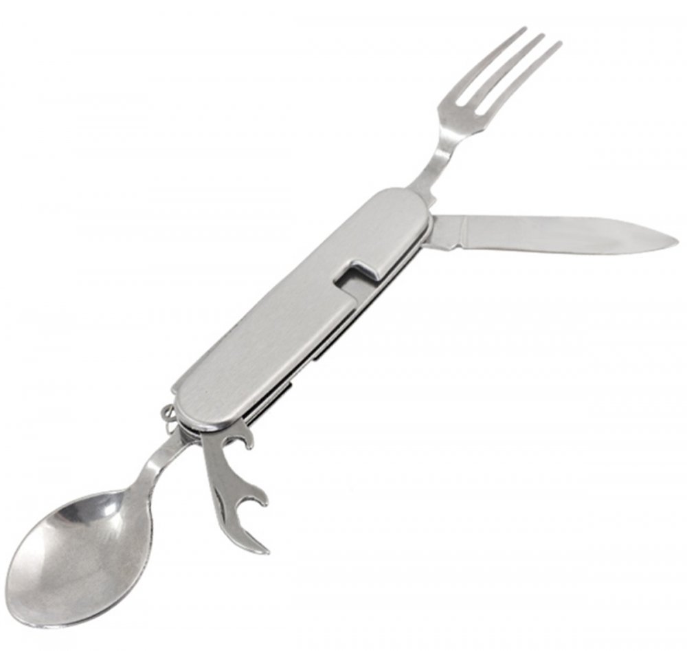 Nůž multifunkční ATL 4v1 - stříbrný - Obrázek 2