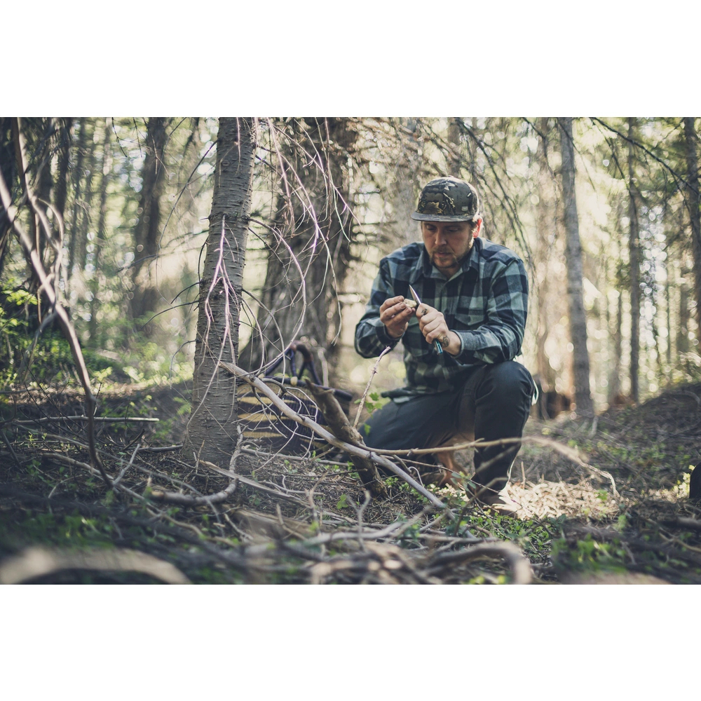 Nůž zavírací hladké ostří Gerber Sumo - černý-stříbrný - Obrázek 3