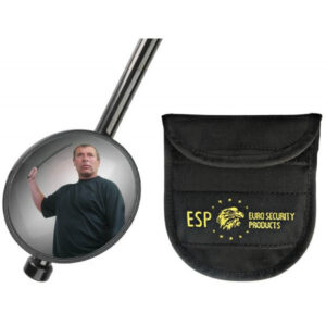 Taktické zrcátko M-3 92mm s pouzdrem - černé