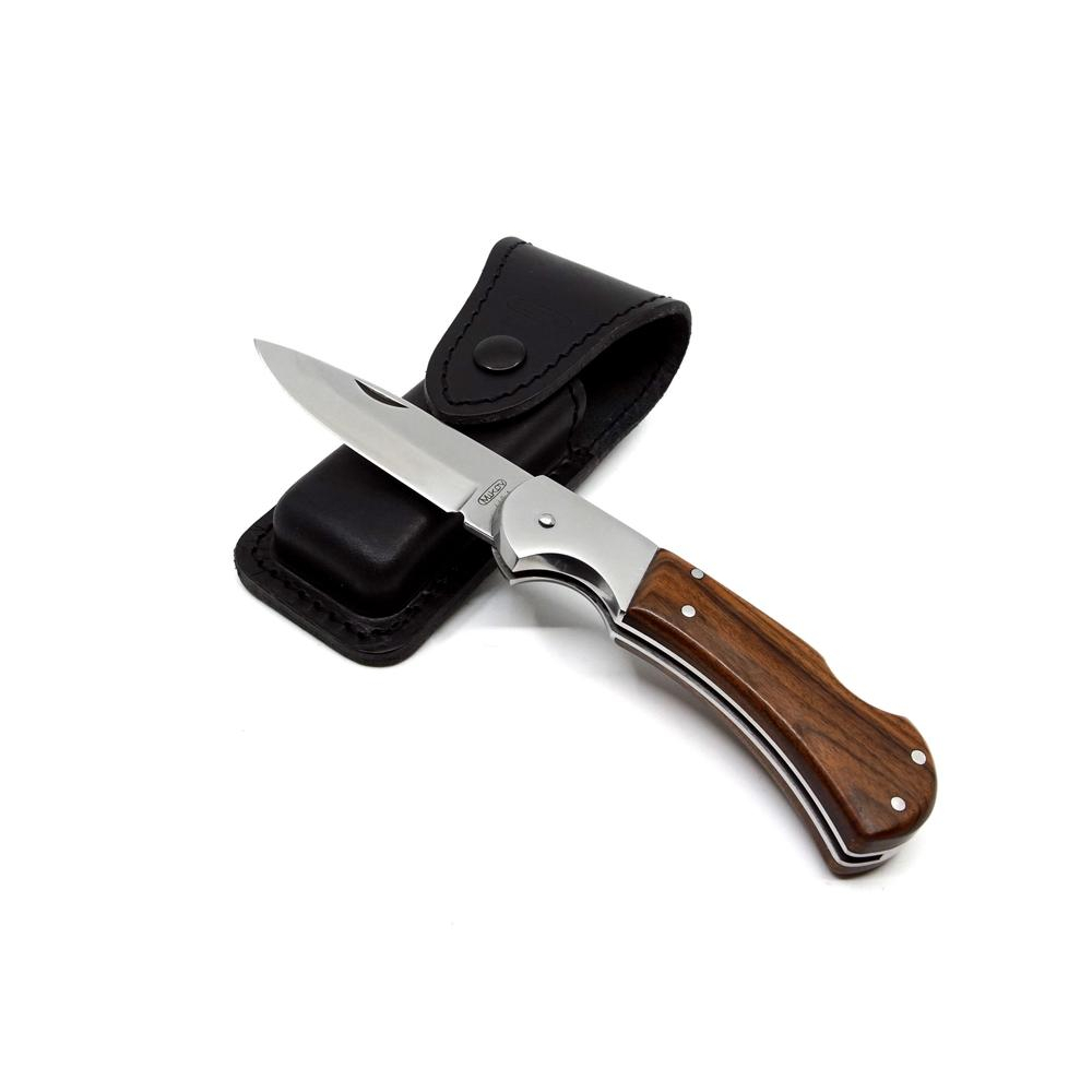 Nůž zavírací lovecký Mikov Hablock 220-XD-1 KP - hnědý-stříbrný - Obrázek 3