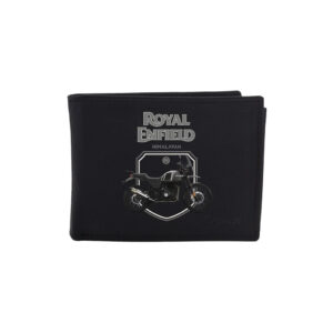 Kožená peněženka Striker Royal Enfield Himalayan - černá