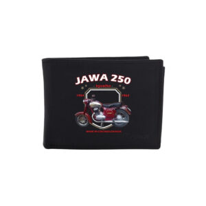 Kožená peněženka Striker Jawa 250 Kývačka - černá