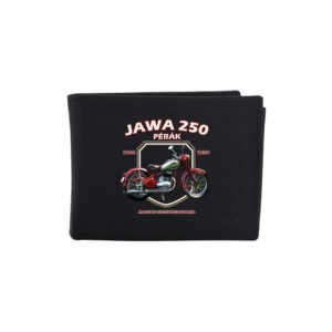 Kožená peněženka Striker Jawa 250 Pérák - černá