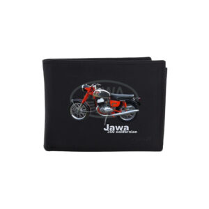 Kožená peněženka Striker Jawa 350 Californian - černá