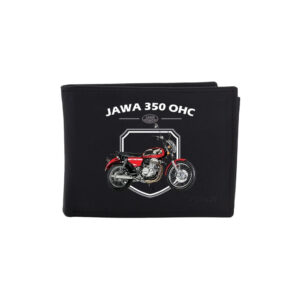 Kožená peněženka Striker Jawa 350 OHC - černá