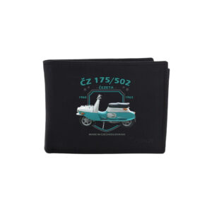 Kožená peněženka Striker ČZ 175/502 Čezeta - černá