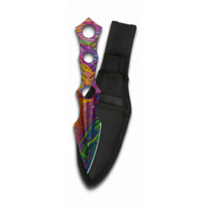 Nůž vrhací Albainox Thrower 3 Dot - barevný