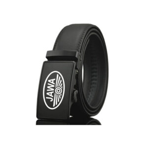 Opasek kožený Striker JAWA nastavitelný 3,5 cm - černý, 130