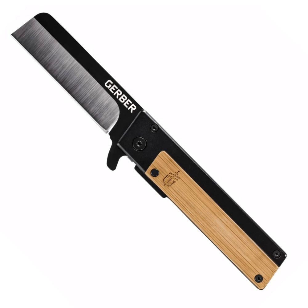 Set nůž Gerber Quadrant Modern Folding+peněženka Barbill - černý-hnědý - Obrázek 6