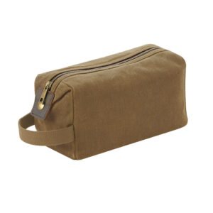 Kosmetická taška Quadra Heritage Waxed Canvas - coyote