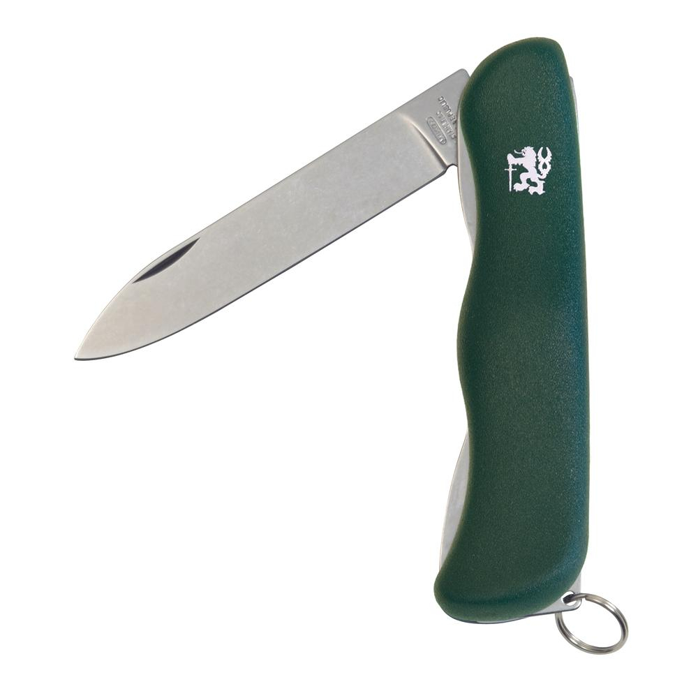 Kapesní zavírací nůž Mikov Praktik 115-NH-1/AK - zelený-stříbrný