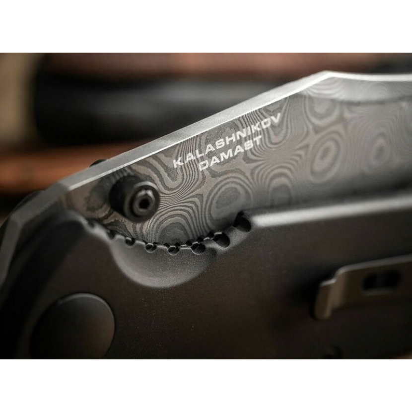 Damaškový nůž Böker Manufaktur Solingen Kalashnikov Bayonet - hnědý-šedý - Obrázek 4